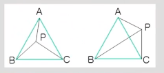 如何用叉乘判断点在三角形内呢
