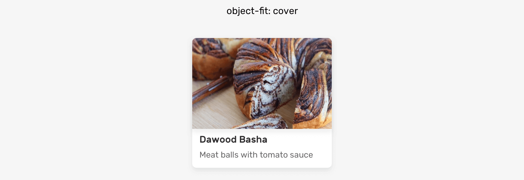 使用 CSS object-fit