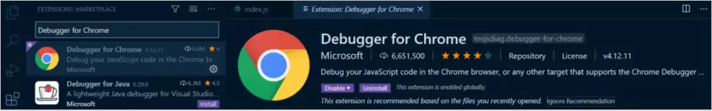 使用 VS Code 调试 JavaScript