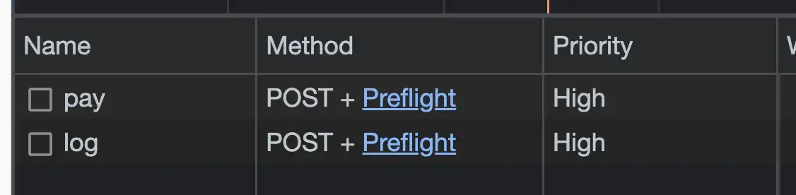 优先化 fetch() 请求