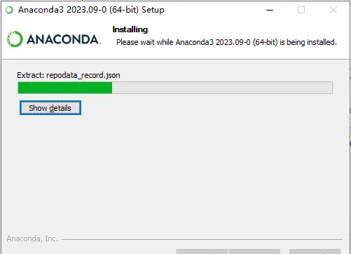 Anaconda 已成功安装