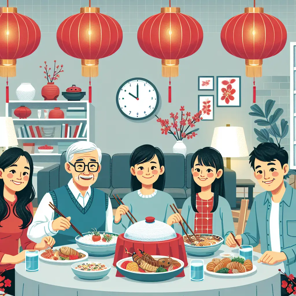 除夕夜是全家团聚的时刻