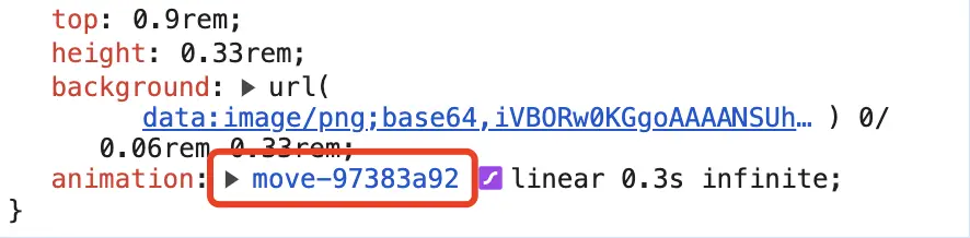 动画名称会加一些哈希后缀