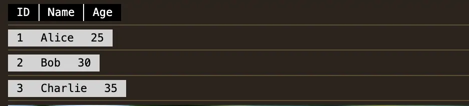 console 伪实现美化的数组打印