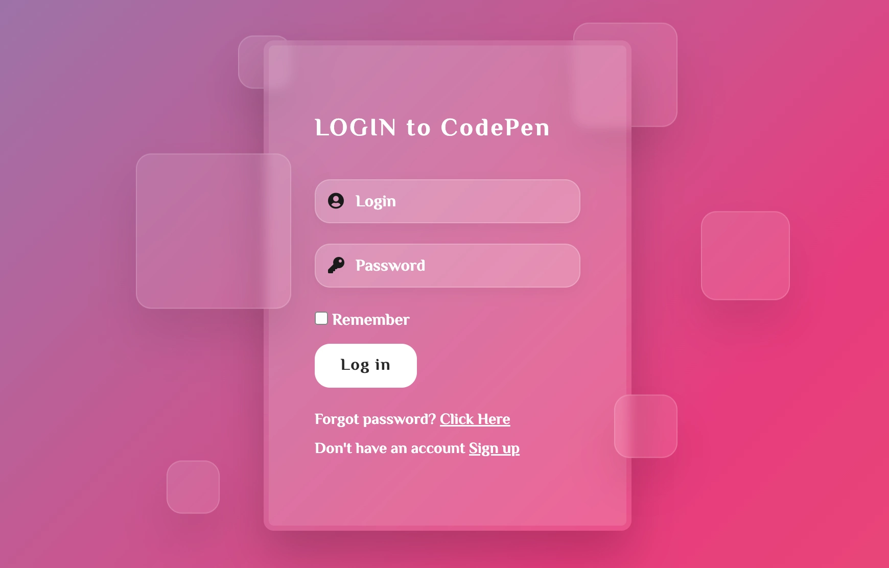 分享 15 个个人觉得超好看的登录页面