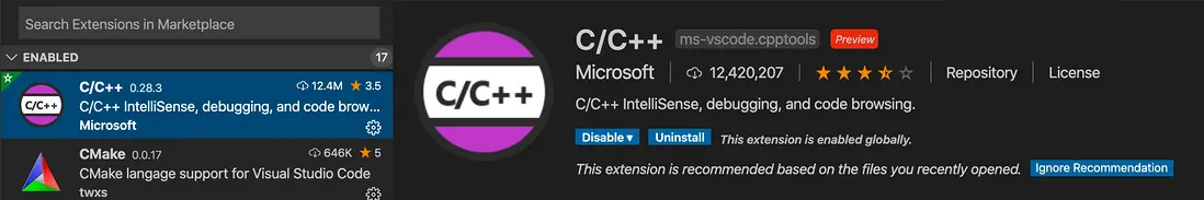 C/C++插件