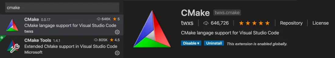 Cmake 支持