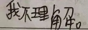 我不理解