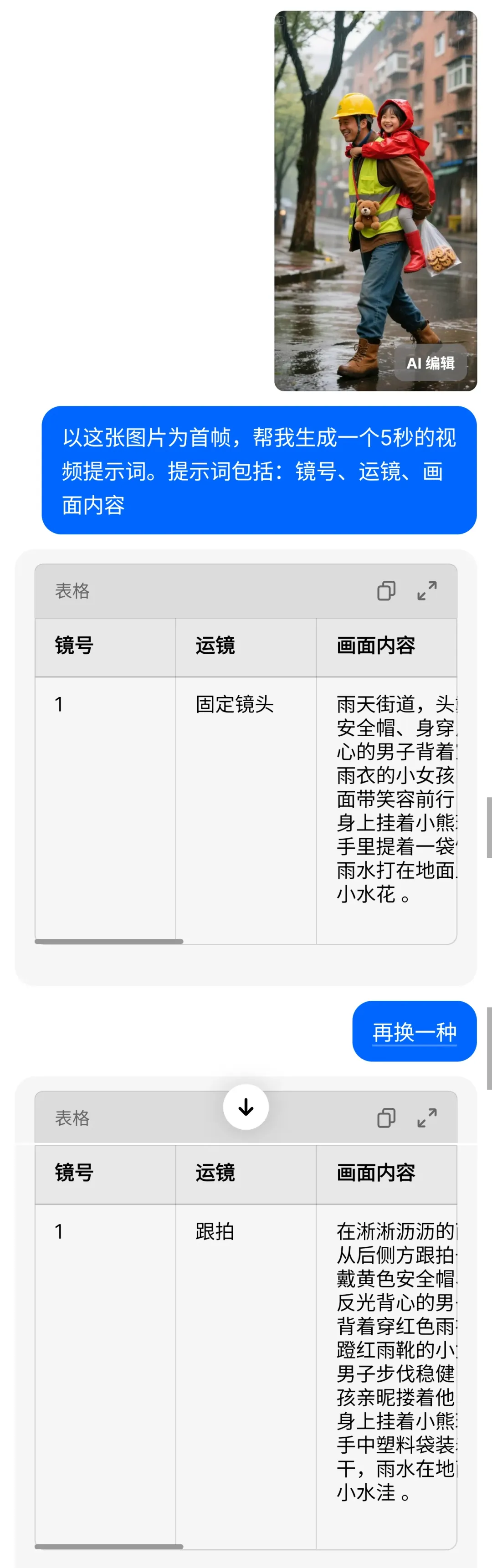 用 AI 撰写提⽰词