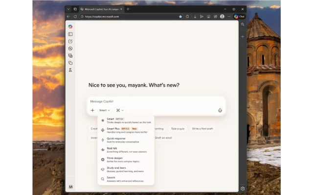 微软Copilot全维度升级至GPT-5.2，免费解锁“专家级”高效工作流新纪元