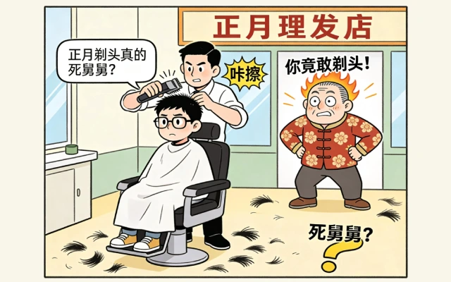 正月剃头死舅舅?真相来了