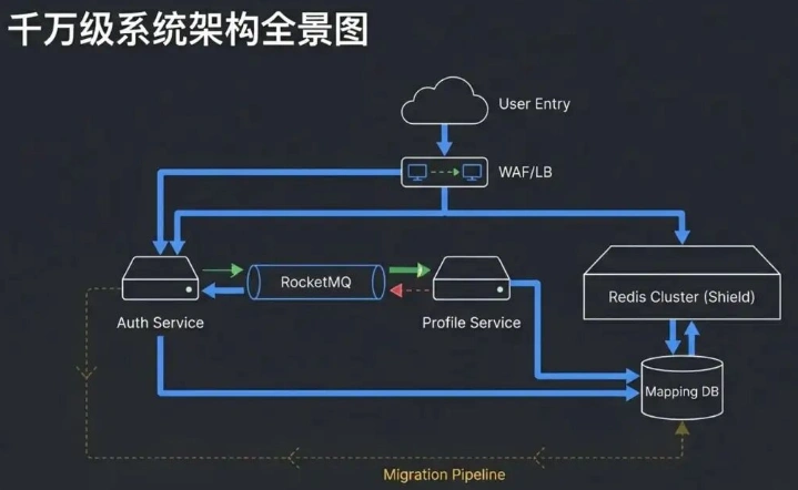 从零设计千万级用户系统及异构数据迁移