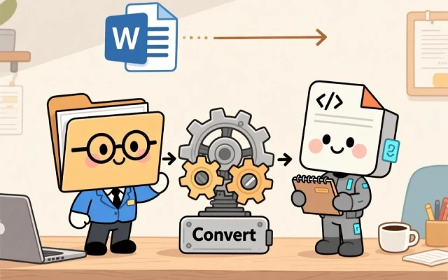 将Word文档一键转为Markdown文件的工具