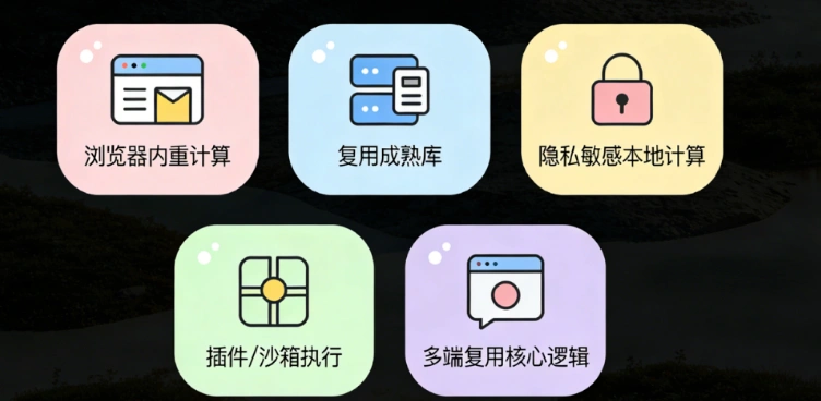 推荐用 WebAssembly 的场景