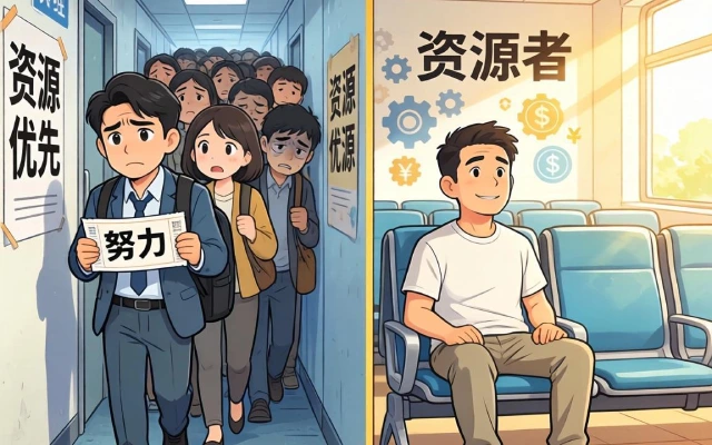 努力只是门票，资源才是座位：普通人别再被“成功可以复制”的鸡汤骗了