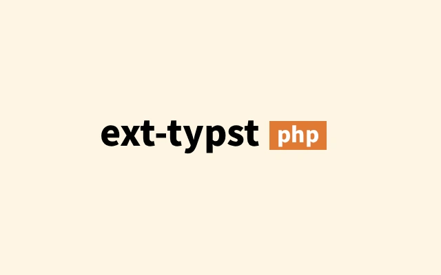 PHP 原生集成Rust Typst，动态实时生成 PDF