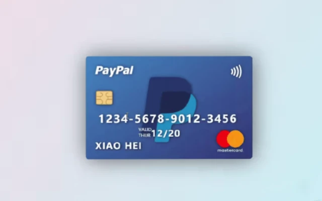 css3 3D信用卡PayPal样式代码