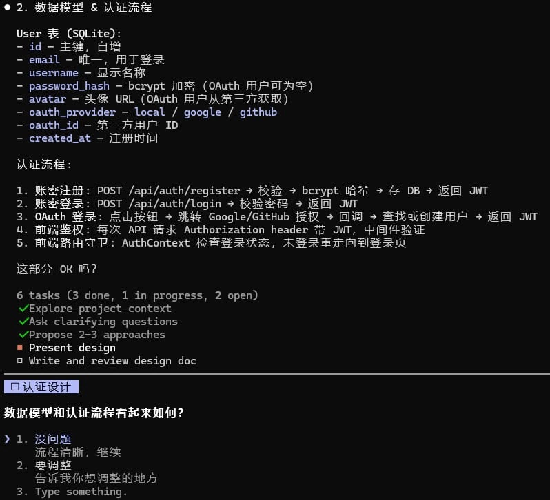 Superpowers 标准开发流程