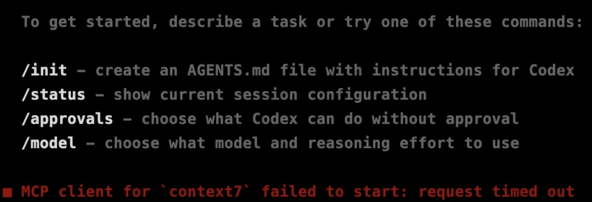 Codex CLI 接入 MCP 服务的教程